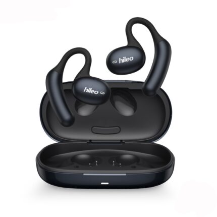 Hileo Hi96 Open-Ear Wireless Earbuds, IPX5, ENC Calls, Ear Hook