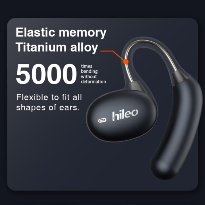 Hileo Hi96 Open-Ear Wireless Earbuds, IPX5, ENC Calls, Ear Hook - Image 13