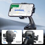 JOYROOM JR-OK6 Windscreen Car Phone Holder, One-Touch Lock, 4.7 to 6.8 inch - Image 4