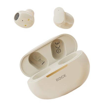 ROCK EB900 Semi-In-Ear Wireless Earbuds, Bluetooth 5.3, Touch Control