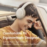 ROCK O3 ANC Over-Ear Bluetooth Headphones, Foldable, Bluetooth 5.2 - Image 3