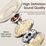 ROCK O3 ANC Over-Ear Bluetooth Headphones, Foldable, Bluetooth 5.2 - Image 4