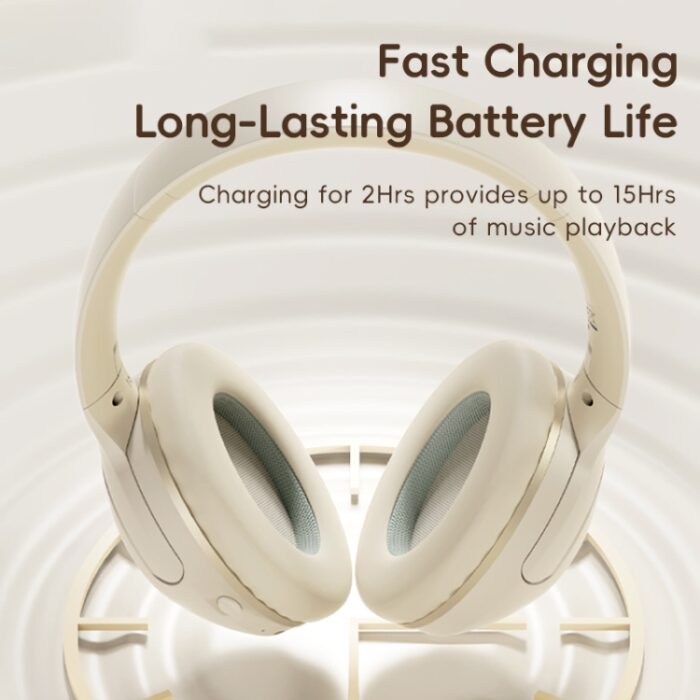 ROCK O3 ANC Over-Ear Bluetooth Headphones, Foldable, Bluetooth 5.2 - Image 5