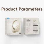 ROCK O3 ANC Over-Ear Bluetooth Headphones, Foldable, Bluetooth 5.2 - Image 9