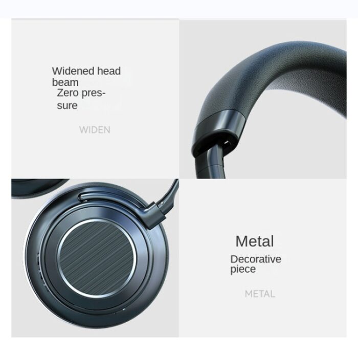 VJ364 ANC Over-Ear Bluetooth 5.4 Headphones, 38h Battery - Image 9