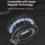MagSafe Magnetic Finger Ring Stand, 14 N52 Magnets, 360-Degree - Image 7