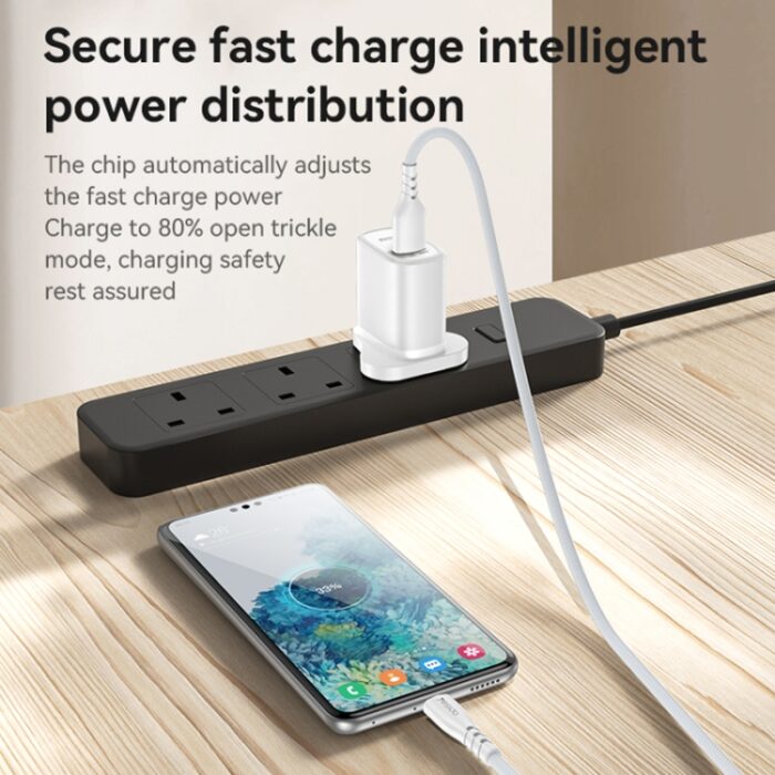 Yesido YC85 18W QC3.0 USB Fast Charger, UK Plug - Image 4
