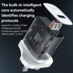 Yesido YC85 18W QC3.0 USB Fast Charger, UK Plug - Image 5