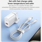 Yesido YC85 18W QC3.0 USB Fast Charger, UK Plug - Image 8