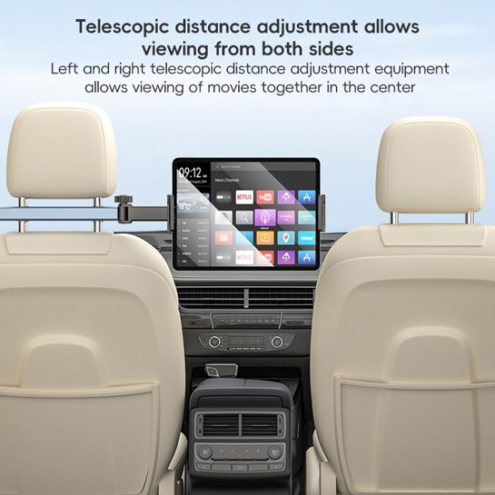 Yesido C294 Telescopic Car Backseat Tablet Holder, Aluminium - Image 5