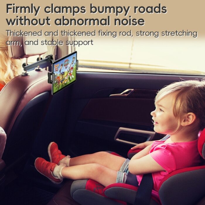 Yesido C294 Telescopic Car Backseat Tablet Holder, Aluminium - Image 6