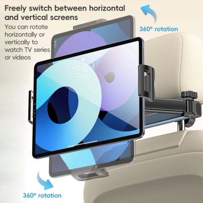 Yesido C294 Telescopic Car Backseat Tablet Holder, Aluminium - Image 7