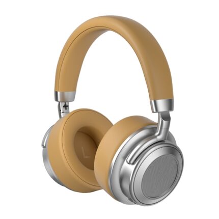 CR-9 Retro Metal Wireless Headphones, Bluetooth 5.4, 38h Battery
