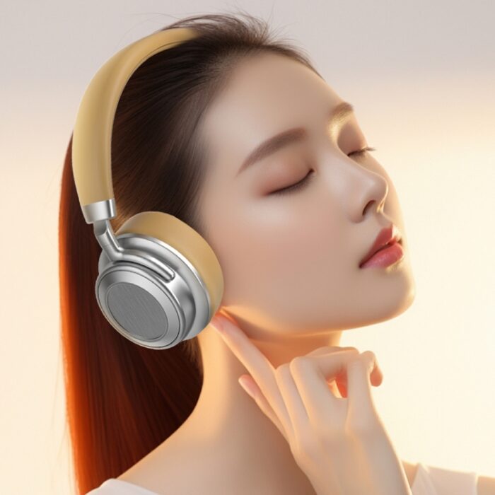 CR-9 Retro Metal Wireless Headphones, Bluetooth 5.4, 38h Battery - Image 7