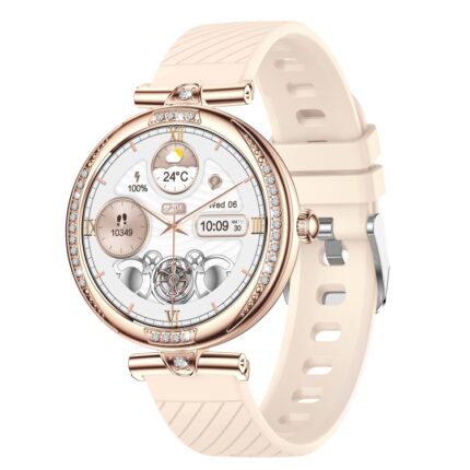 NX17 Pro AMOLED Smartwatch for Women, 1.19 inch, BT Calling, Cycle Tracking