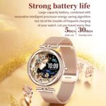 NX17 Pro AMOLED Smartwatch for Women, 1.19 inch, BT Calling, Cycle Tracking - Image 13