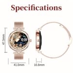 NX17 Pro AMOLED Smartwatch for Women, 1.19 inch, BT Calling, Cycle Tracking - Image 14