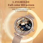 NX17 Pro AMOLED Smartwatch for Women, 1.19 inch, BT Calling, Cycle Tracking - Image 5