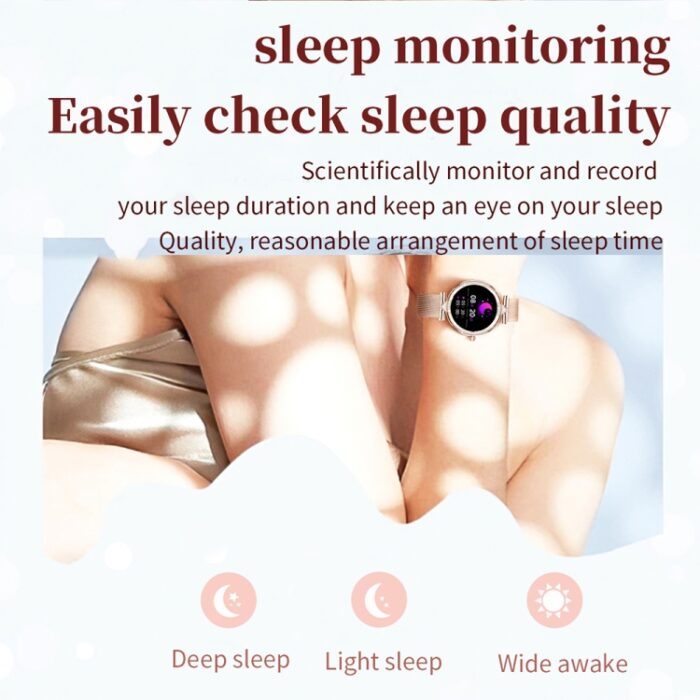 NX17 Pro AMOLED Smartwatch for Women, 1.19 inch, BT Calling, Cycle Tracking - Image 11
