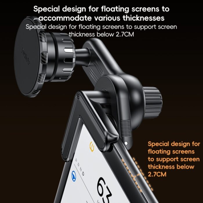 Yesido C212 Magnetic Car Phone Holder for Floating Screens, Clip-On - Image 2