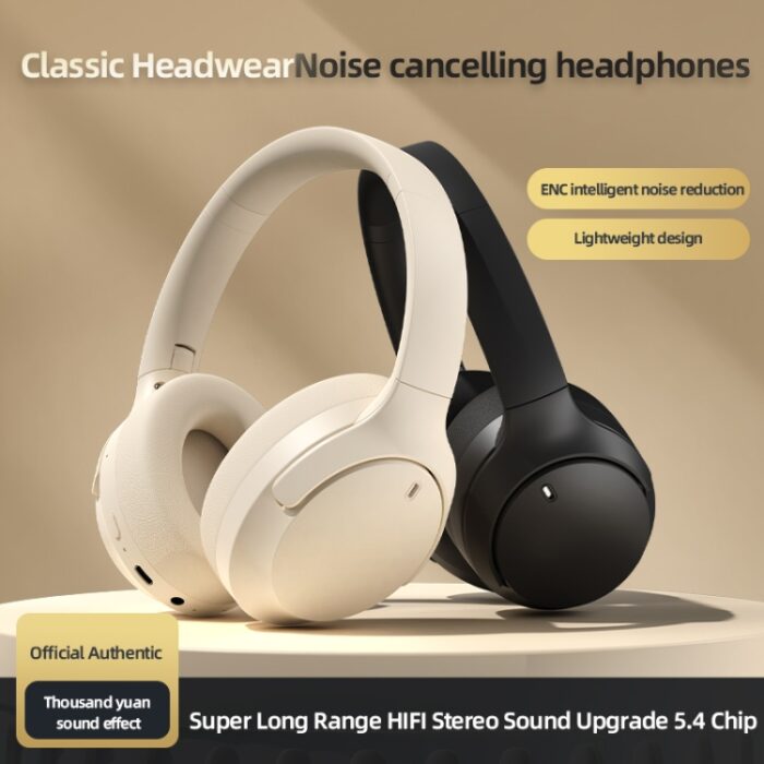 NC10 ANC Over-Ear Bluetooth Headphones, Bluetooth 5.4, 8h - Image 2