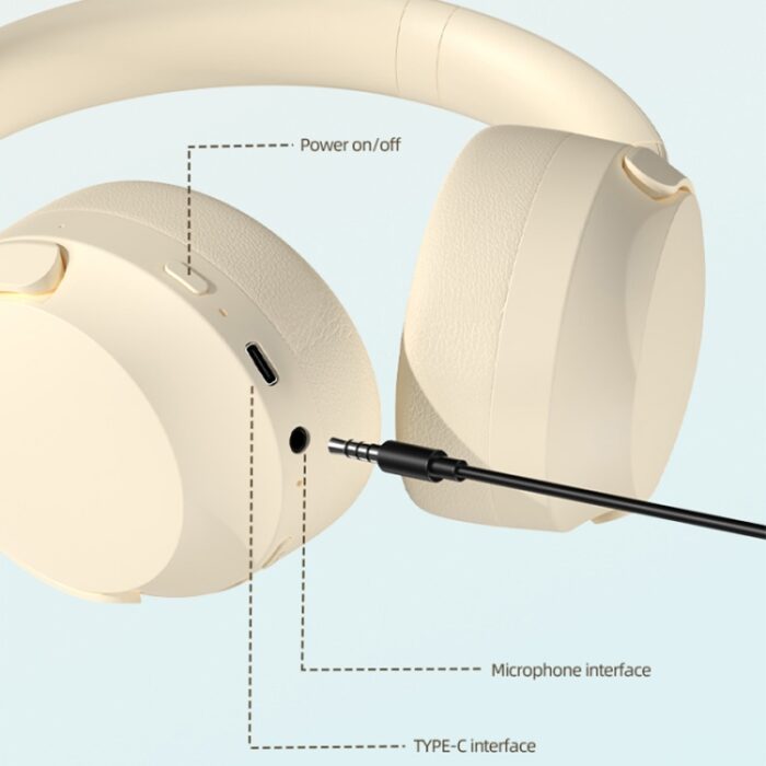 NC10 ANC Over-Ear Bluetooth Headphones, Bluetooth 5.4, 8h - Image 13