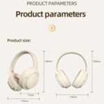 NC10 ANC Over-Ear Bluetooth Headphones, Bluetooth 5.4, 8h - Image 14