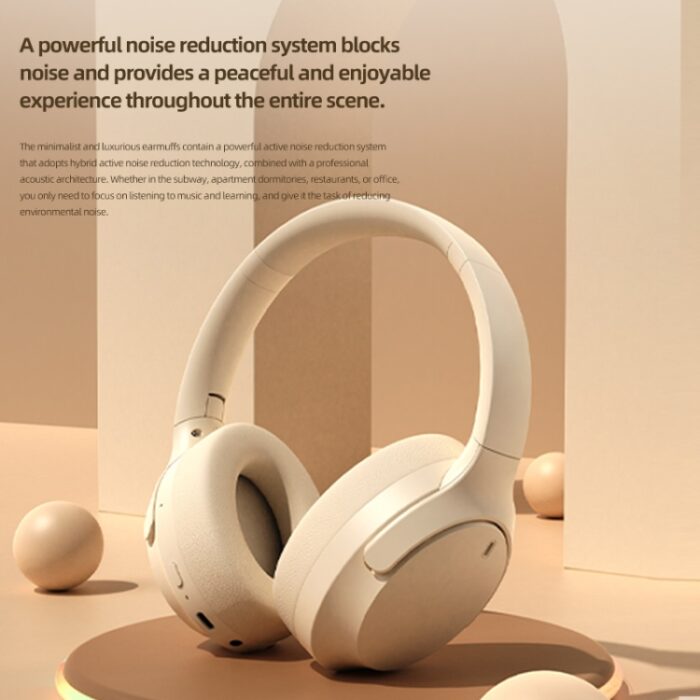 NC10 ANC Over-Ear Bluetooth Headphones, Bluetooth 5.4, 8h - Image 4