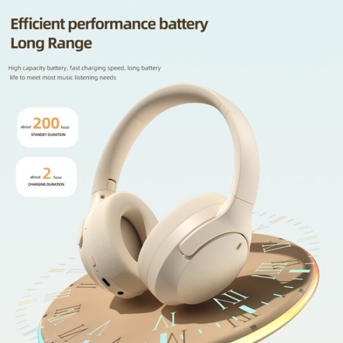 NC10 ANC Over-Ear Bluetooth Headphones, Bluetooth 5.4, 8h - Image 7