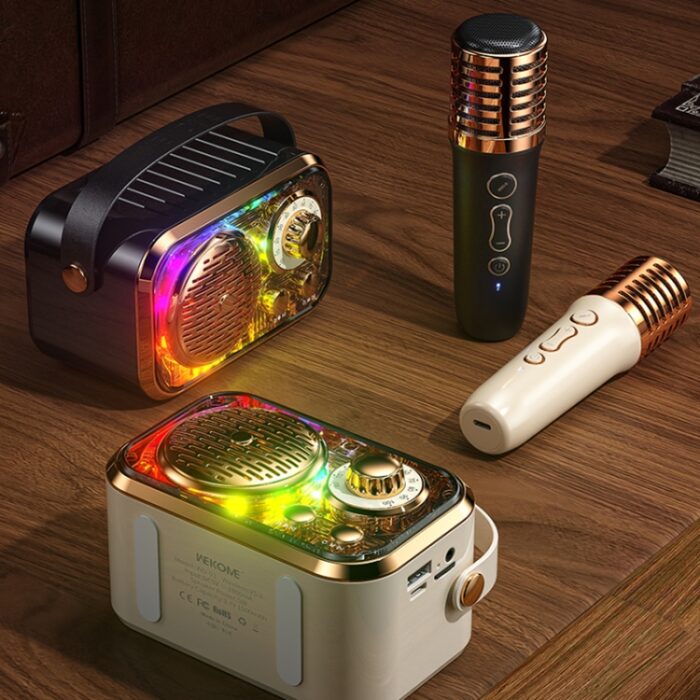 WK WD-03 Honey Mini Bluetooth Speaker, 6W, RGB, 8h Playback - Image 2