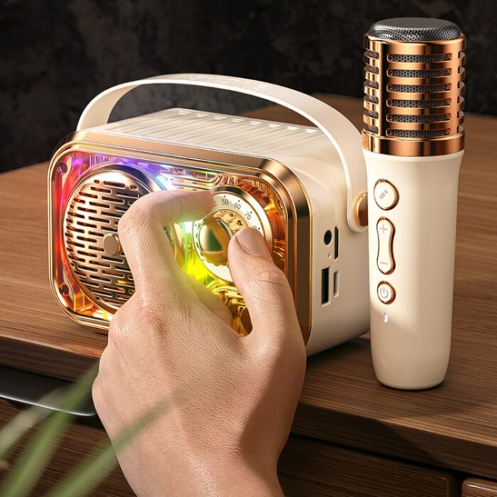 WK WD-03 Honey Mini Bluetooth Speaker, 6W, RGB, 8h Playback - Image 4