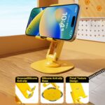 WEKOME WA-S103 Folding Rotating Desktop Phone Holder, Weighted Base - Image 3