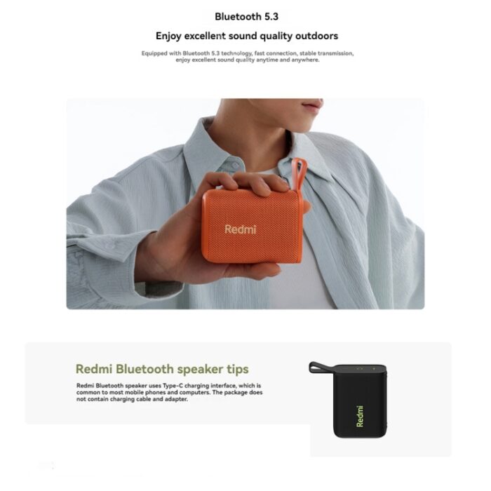 Xiaomi Redmi Portable Bluetooth Speaker, IP67 Waterproof, Strap - Image 9