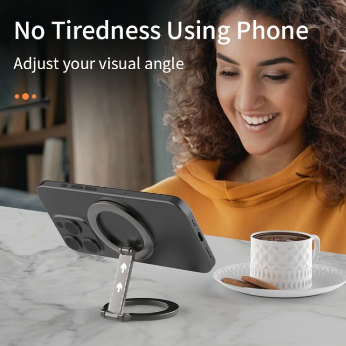 Z-Shaped Double-Sided Magnetic MagSafe Ring Stand, Patterned - Image 8