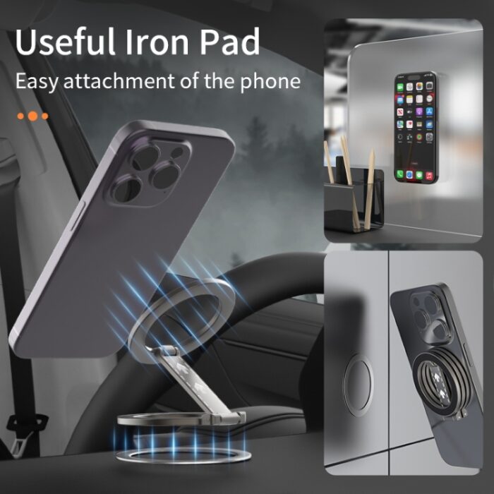 Z-Shaped Double-Sided Magnetic MagSafe Ring Stand, Patterned - Image 9