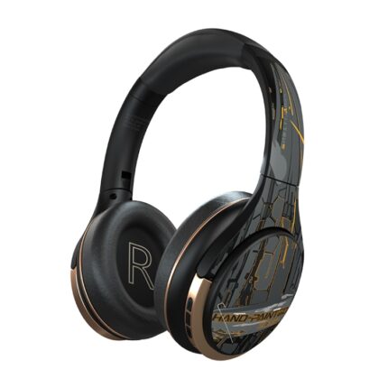 A6 ANC Wireless Gaming Headphones with Detachable Mic & Lights