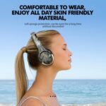 A6 ANC Wireless Gaming Headphones with Detachable Mic & Lights - Image 2