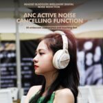 A6 ANC Wireless Gaming Headphones with Detachable Mic & Lights - Image 3