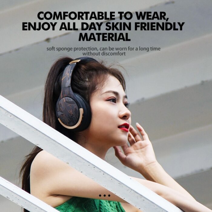 A6 ANC Wireless Gaming Headphones with Detachable Mic & Lights - Image 6