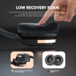 A6 ANC Wireless Gaming Headphones with Detachable Mic & Lights - Image 7