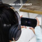A6 ANC Wireless Gaming Headphones with Detachable Mic & Lights - Image 10