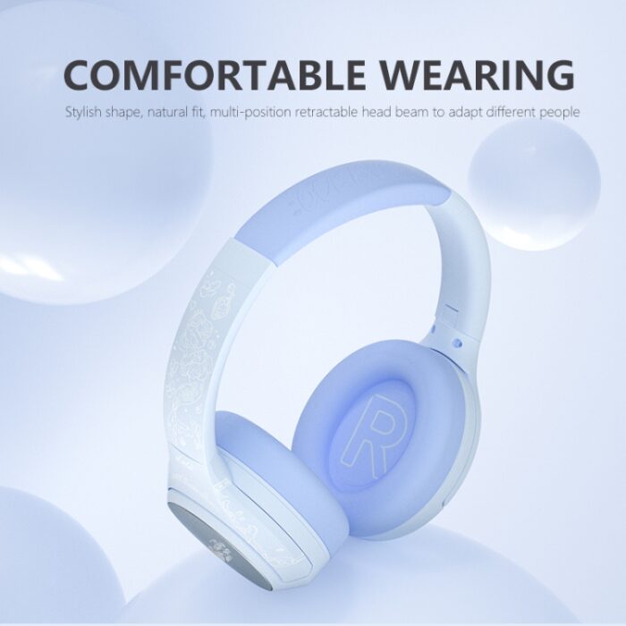 GT2 Wireless Gaming Headphones with Detachable Mic and Lights - Image 2