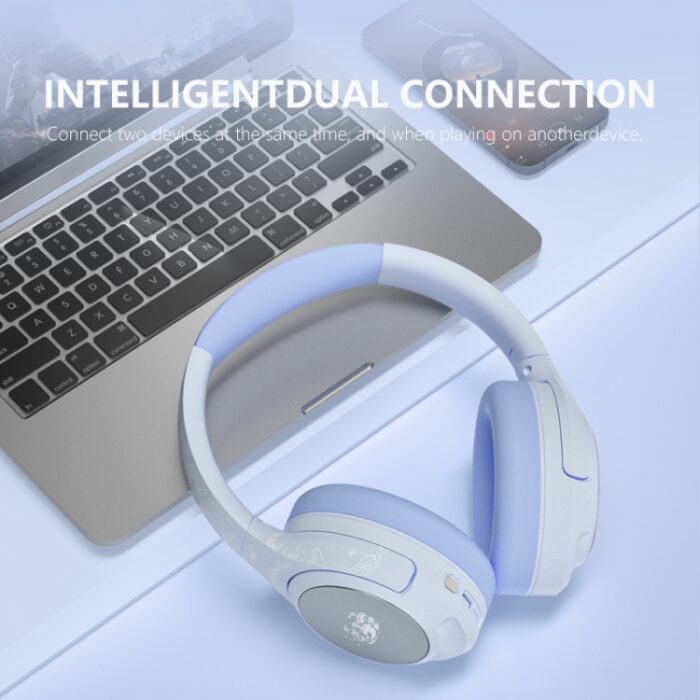GT2 Wireless Gaming Headphones with Detachable Mic and Lights - Image 6