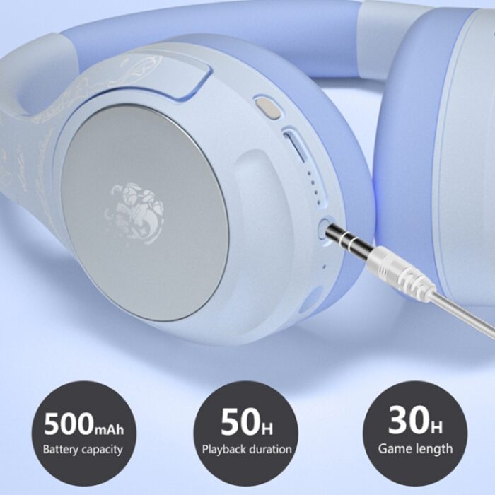 GT2 Wireless Gaming Headphones with Detachable Mic and Lights - Image 8