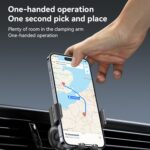 Yesido C251 Air Vent Car Phone Holder, Gravity Clamp, 4.8 to 7.2 inch - Image 2