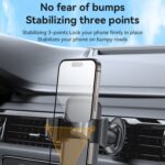 Yesido C251 Air Vent Car Phone Holder, Gravity Clamp, 4.8 to 7.2 inch - Image 3