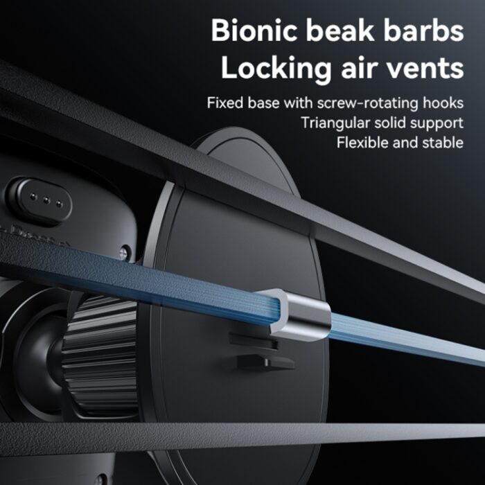Yesido C251 Air Vent Car Phone Holder, Gravity Clamp, 4.8 to 7.2 inch - Image 4