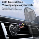 Yesido C251 Air Vent Car Phone Holder, Gravity Clamp, 4.8 to 7.2 inch - Image 5