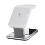 Y10 3-in-1 15W Magnetic Wireless Charger Stand, Zinc Alloy