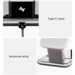Y10 3-in-1 15W Magnetic Wireless Charger Stand, Zinc Alloy - Image 8